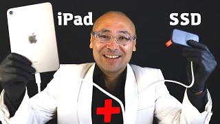  ПОДКЛЮЧЕНИЕ iPad + SSD  iPad ДЛЯ ИГР