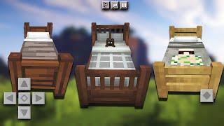 3D BED OVERLAY FOR MCPE (1.20+) | MCPE & MCBE FOR IOS & ANDROID!