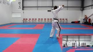 Saju Jirugi - Four Directional Punch & Block