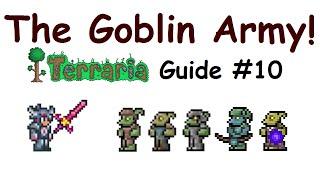 Goblin Army Attack/Invasion, Terraria Guide #10 (Let's Play/Tutorial, PC 1.3 Gameplay)