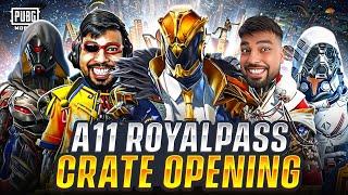 New A11 Royale Pass Crate Opening  | PUBG MOBILE