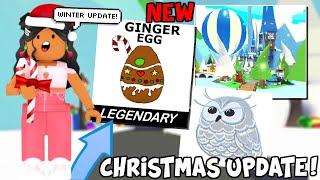 NEW Adopt Me CHRISTMAS UPDATE 2020! *WINTER MAP*| SunsetSafari
