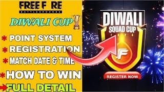 HOW TO PARTICIPATE IN FREEFIRE DIWALI SQUAD CUP 2024 TOURNAMENT FULL DETAIL | JOIN KAISE KARE |