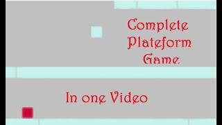 Game Maker 8 1 Platformer Tutorial in one video