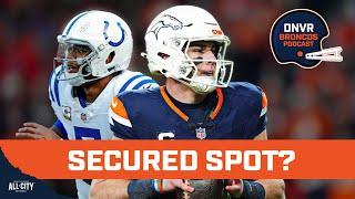 Will the Denver Broncos & Bo Nix close in on a playoff spot against the Indianapolis Colts on Sunday