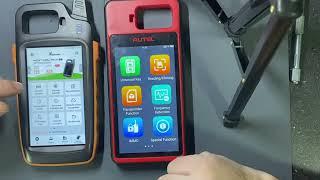 Xhorse Key Tool Max  & Autel KM100 comparison between devices