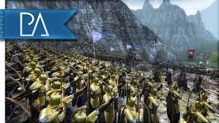 AMAZING ELVEN LAST STAND - Third Age Total War Gameplay