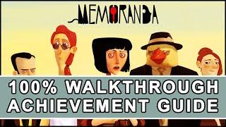 Memoranda - 100% Achievement/Trophy Walkthrough Guide