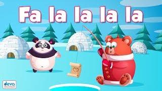 Fa la la la la (Deck the Halls -Christmas Song) ⒹⒺⓋⒶ Chanson de Noël pour enfant