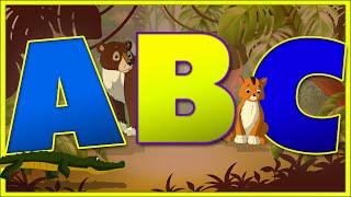 Alphabet Animals | ABC Song with Animals for Kids | Learn Phonics + ABC Alphabet