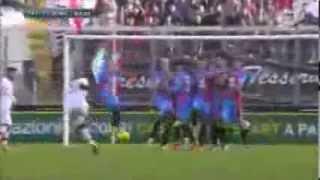 Catania 1 - 3 Milan. Goals,Highlights.  █-Liga Serie A-█   01/12/2013