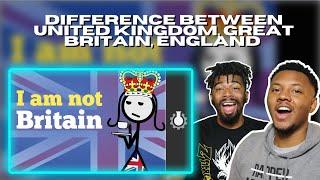 AMERICANS REACT To The Difference between the United Kingdom, Great Britain and England Explained