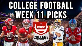 College Football Week 11 Picks & Predictions