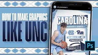 How to Make this UNC Gameday Template