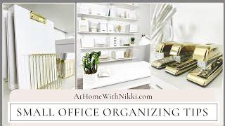 Small Office Organizing Tips