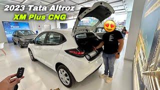 Finally Tata Altroz XM Plus CNG 2023 Price & Features ️ Tata Altroz CNG 2023