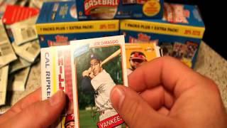 #305 - 2012 Topps Archives Blaster Box Break - Benham Baseball Cards