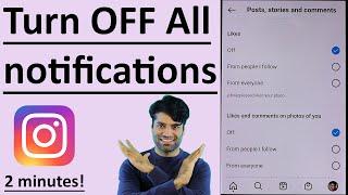 How to turn OFF notifications on Instagram