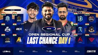 LIDOMA ENDLESS SERIES | INDIA REGIONAL CUP | STAGE 1 LAST CHANCE #ELITE #TG #GYAN #TT @ROCKYRDX