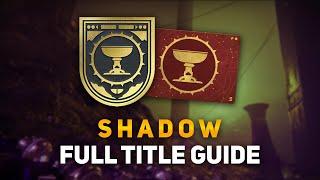 Shadow Title Guide - How to Earn All Triumphs and Collect All Items! (Destiny 2 Season of Opulence)