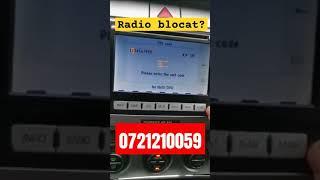 Deblocare Cod Radio Auto VW, Audi, Fiat, Dodge - Soluții Imediate Non-Stop 24/7 pentru 2025