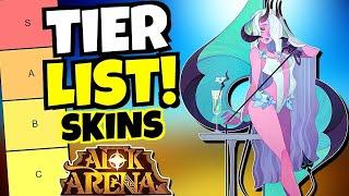 AFK ARENA SKINS TIER LIST!!!