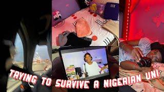  TRYING TO SURVIVE A NIGERIAN UNI  || PACK  SHOP W ME || ROOM DECORATION || FIRST DAY OF CLASS 