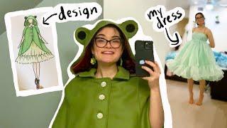 Making a Frog Dress (and coat!) 