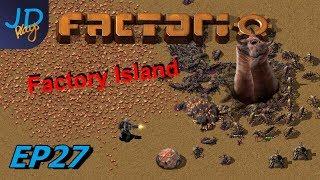 Factorio 0.17 | Factory Island EP27 Upgrade planner and Bus upgrades | Tutorial, Guide, Let's Play