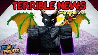 Blox Fruits UPDATE NERFED EVERYTHING! THIS IS CRAZY | Blox Fruits Update