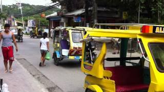 Tricycle taxi in Boracay  IMG_0541.MOV