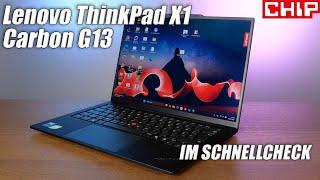 Lenovo ThinkPad X1 Carbon G13 im Schnellcheck: Leicht, schlank & schnell | CHIP