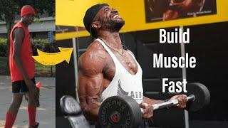 I wish I knew these 5 Tips to Build Muscle Fast 18 years ago when I started Lifting