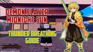 Where? | Thunder Breathing Style | Demon Slayer Midnight Sun | Guide