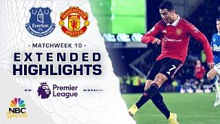 Everton v. Manchester United | PREMIER LEAGUE HIGHLIGHTS | 10/9/2022 | NBC Sports