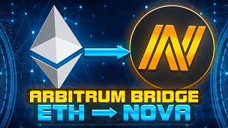  Автоматизация транзакций с сети Ethereum в сеть Arbitrum Nova ️