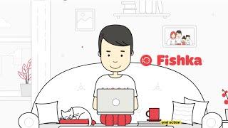 animation promo video for loyalty card | animation promo video for Fishka Online