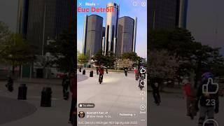 EUC Detroit Group Ride #euc #shorts