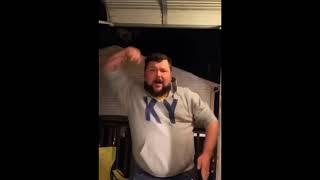 Tik Tok Sex Offender does renegade (or some other tiktok dance)