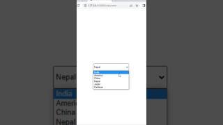 Select Tag | Select Drop Down Menu Design Using HTML CSS #shorts