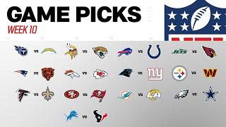 Week 10 Game Picks!