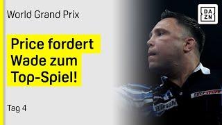 Price vs. Wade, Gurney fodert Cullen! Wer geht ins Viertelfinale: World Grand Prix | Tag 4 | DAZN