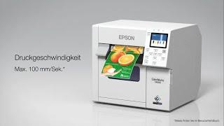 ColorWorks C4000e-Modelle | Desktop-Farbetikettendrucker für Labels in Fotodruck-Qualität