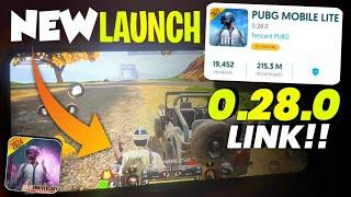 PUBG Lite 0.28.0 New Game Link !! Pubg Lite New Update Today | Pubg Lite 0.28.0 New Update Features