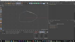 Cinema 4D  Сплайн ручка  Spline