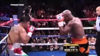 Boxe   Greatest Fighters  CRAZY Floyd Mayweather vs  MAD Victor Ortiz