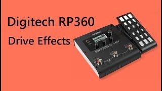 Digitech RP360XP - Distortion Effects