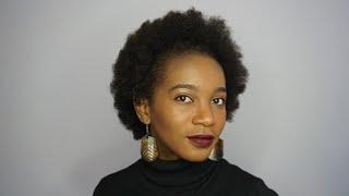 AFRO Tutorial for Thin Fine Natural Hair