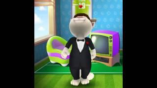 [My Talking Tom] So much sleep and kick forget too Tom SharinganStare