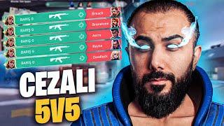 EFSANE EKİPLE CEZALI 5v5 VALORANT | Barış Can